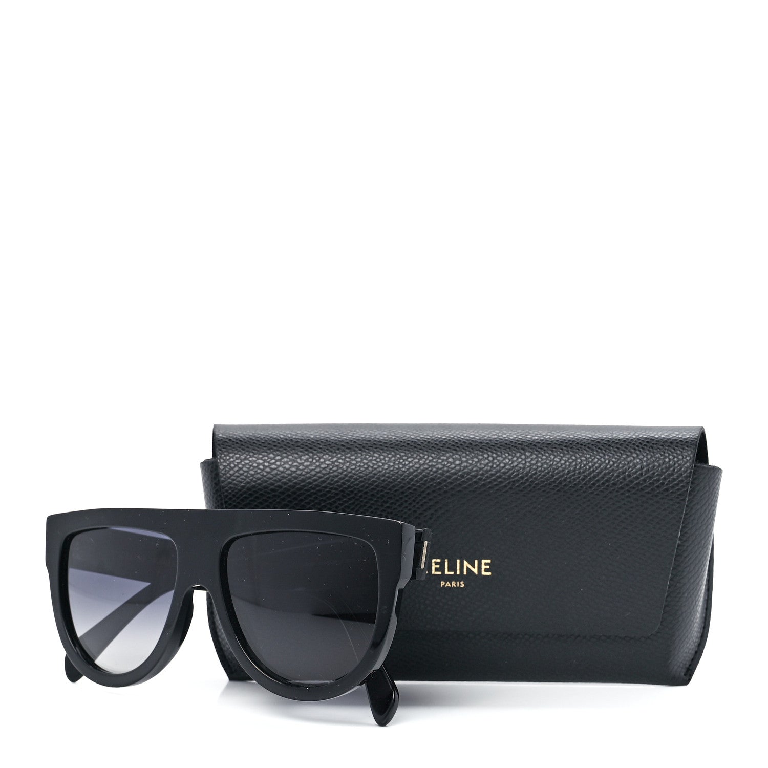 Celine Polarized Sunglasses CL4001IN Black 7 of 7
