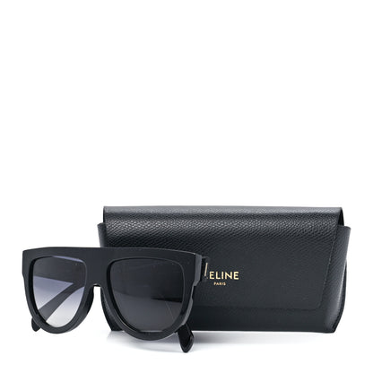 Celine Polarized Sunglasses CL4001IN Black 7 of 7