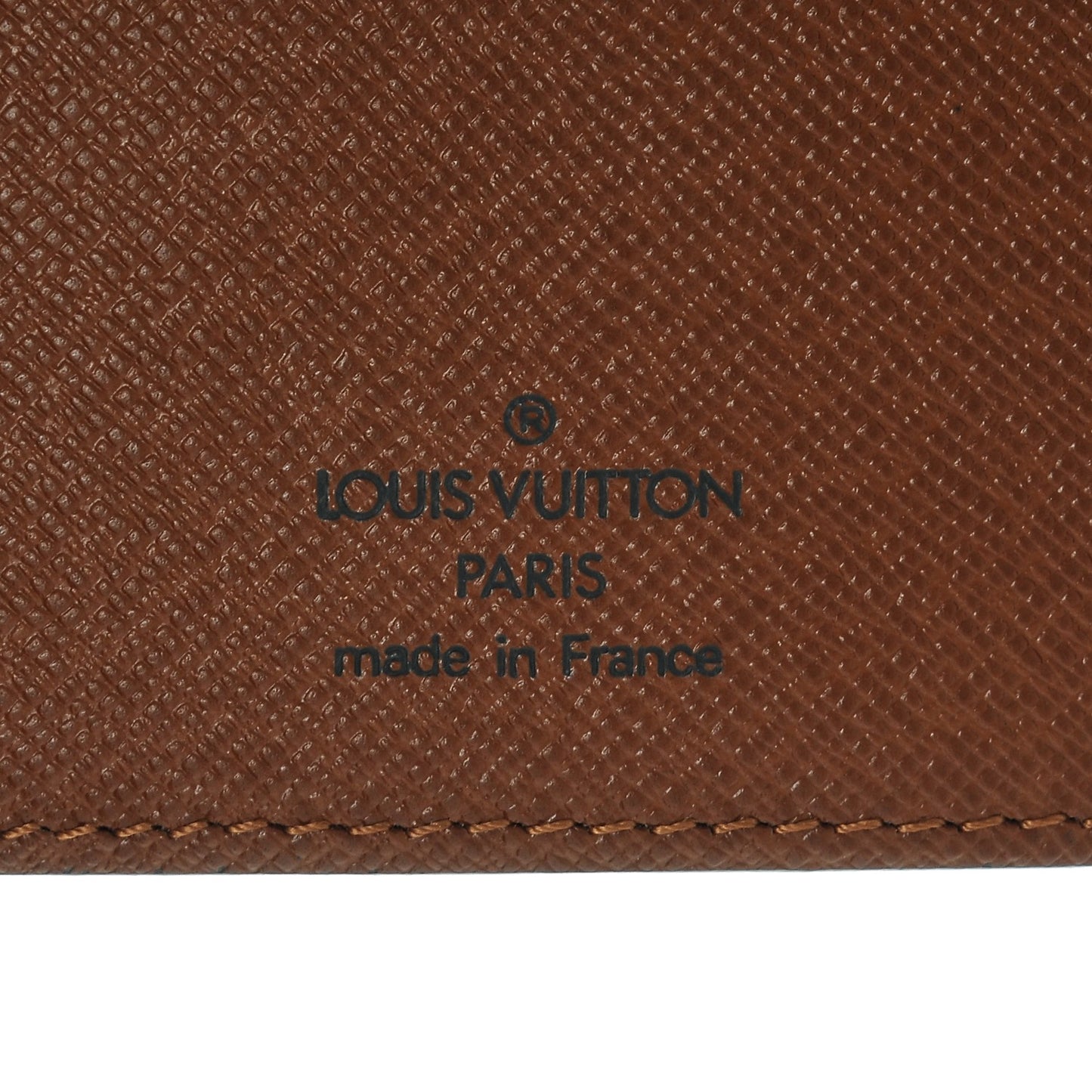 Monogram Porte Valeurs Checkbook Wallet