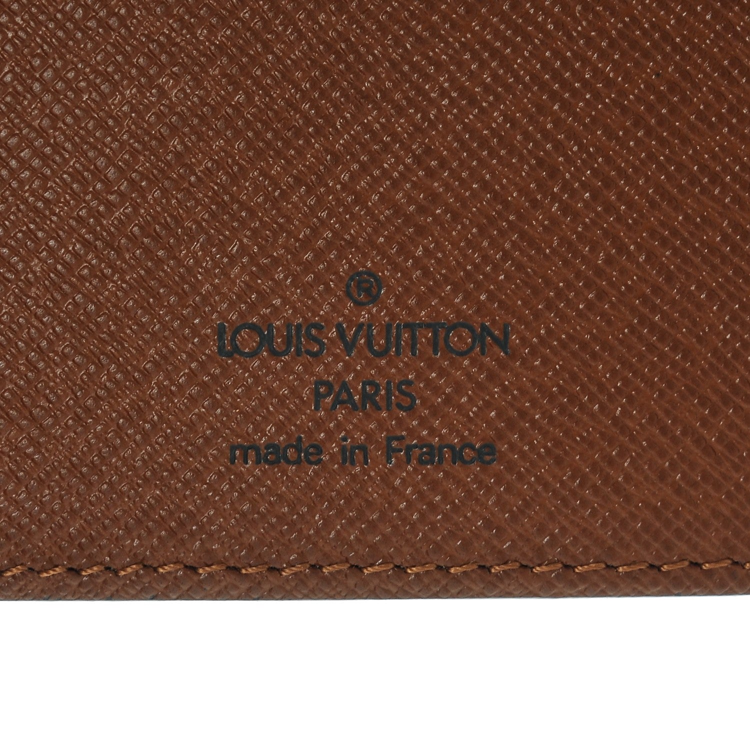Louis Vuitton Monogram Porte Valeurs Checkbook Wallet 6 of 6
