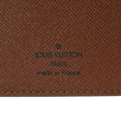 Louis Vuitton Monogram Porte Valeurs Checkbook Wallet 6 of 6