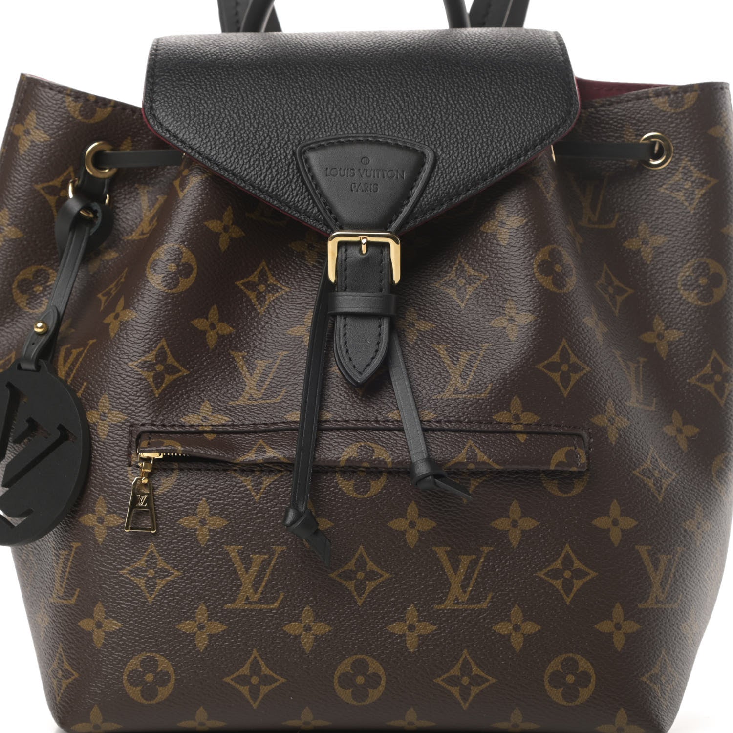 Louis Vuitton Monogram Montsouris PM Black 7 of 9