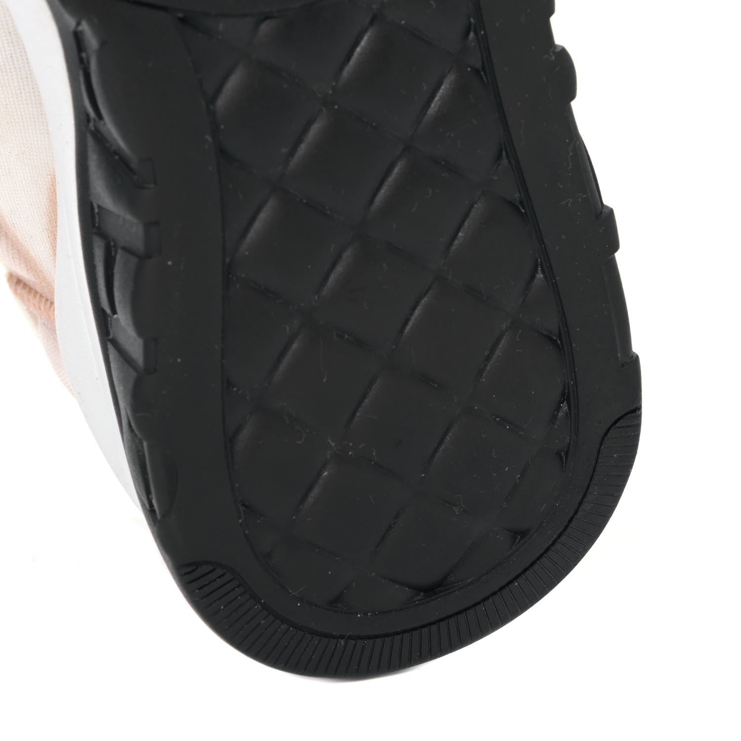 Chanel Lycra Fabric CC Sneakers 37.5 White Beige 9 of 10