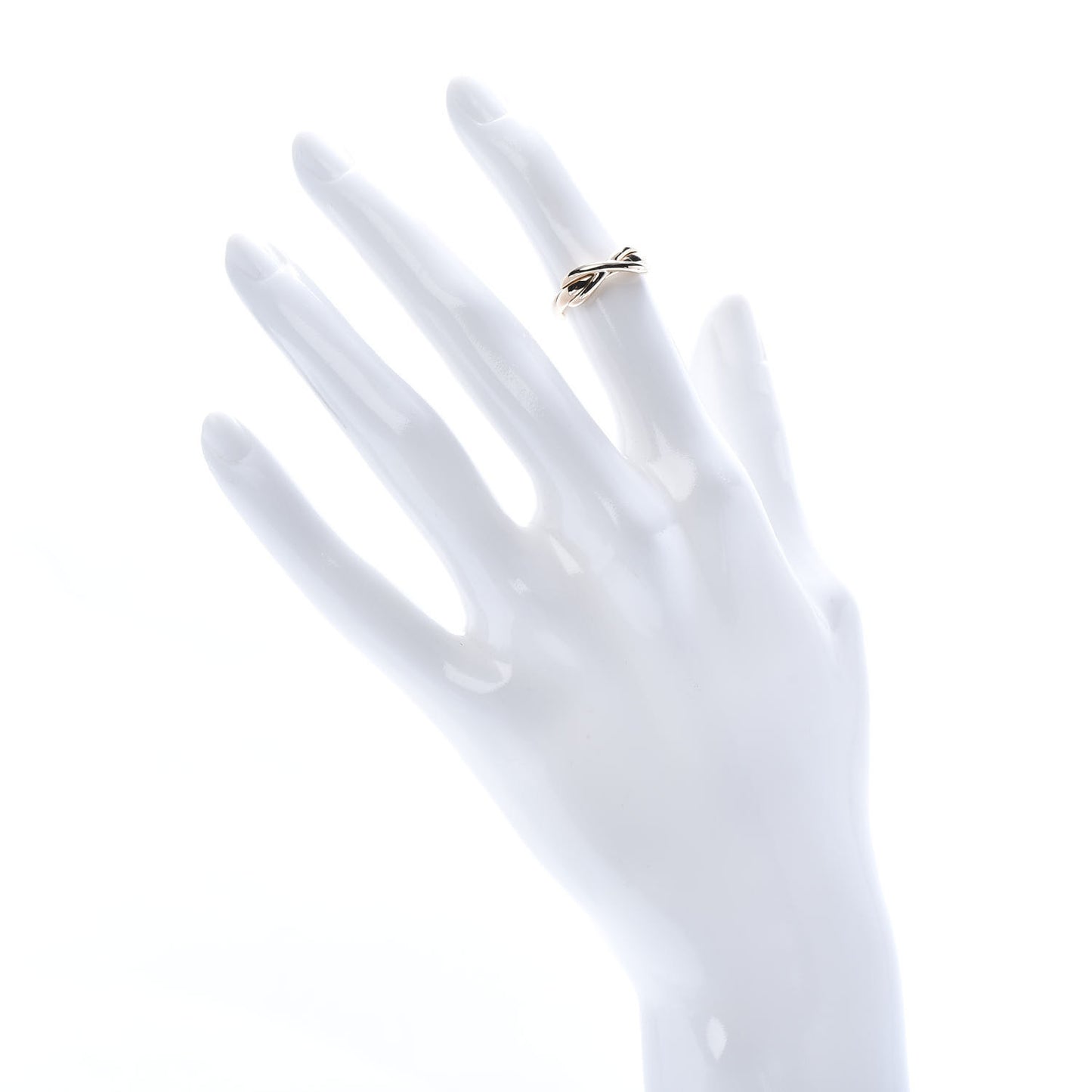 18K Rose Gold Infinity Ring 47 4.25