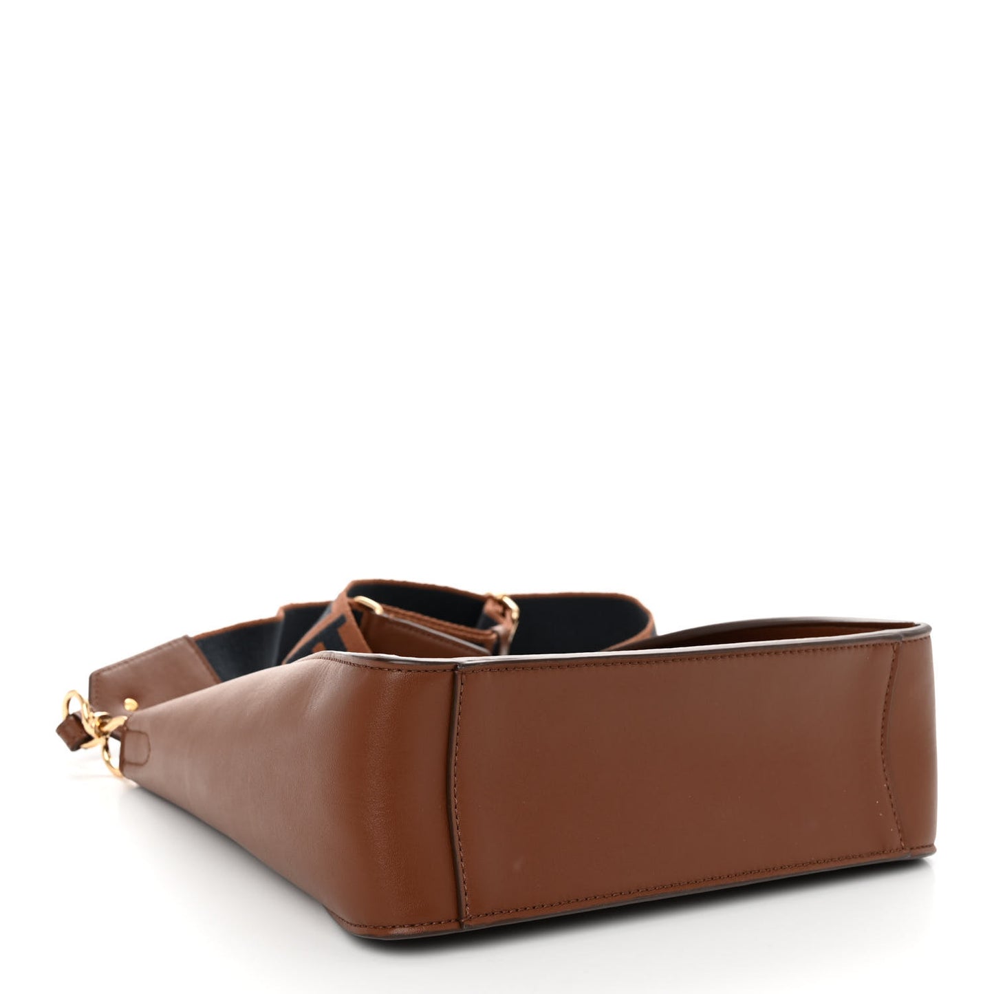 Eco Alter Nappa Perforated Logo Mini Crossbody Cinnamon