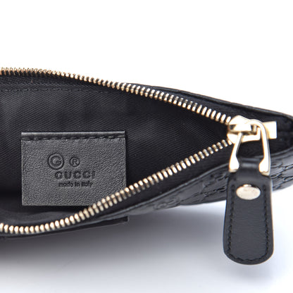 Gucci Microguccissima Key Ring Coin Case Black 6 of 8