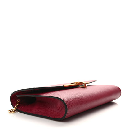 Salvatore Ferragamo Printed Calfskin Gancini Icona Mini Bag Melagrana 3 of 9