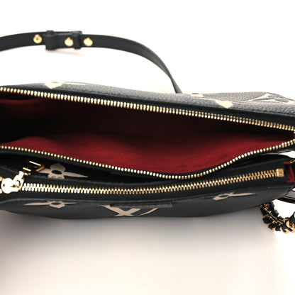 Louis Vuitton Empreinte Monogram Giant Multi Pochette Accessories Black Beige 5 of 11