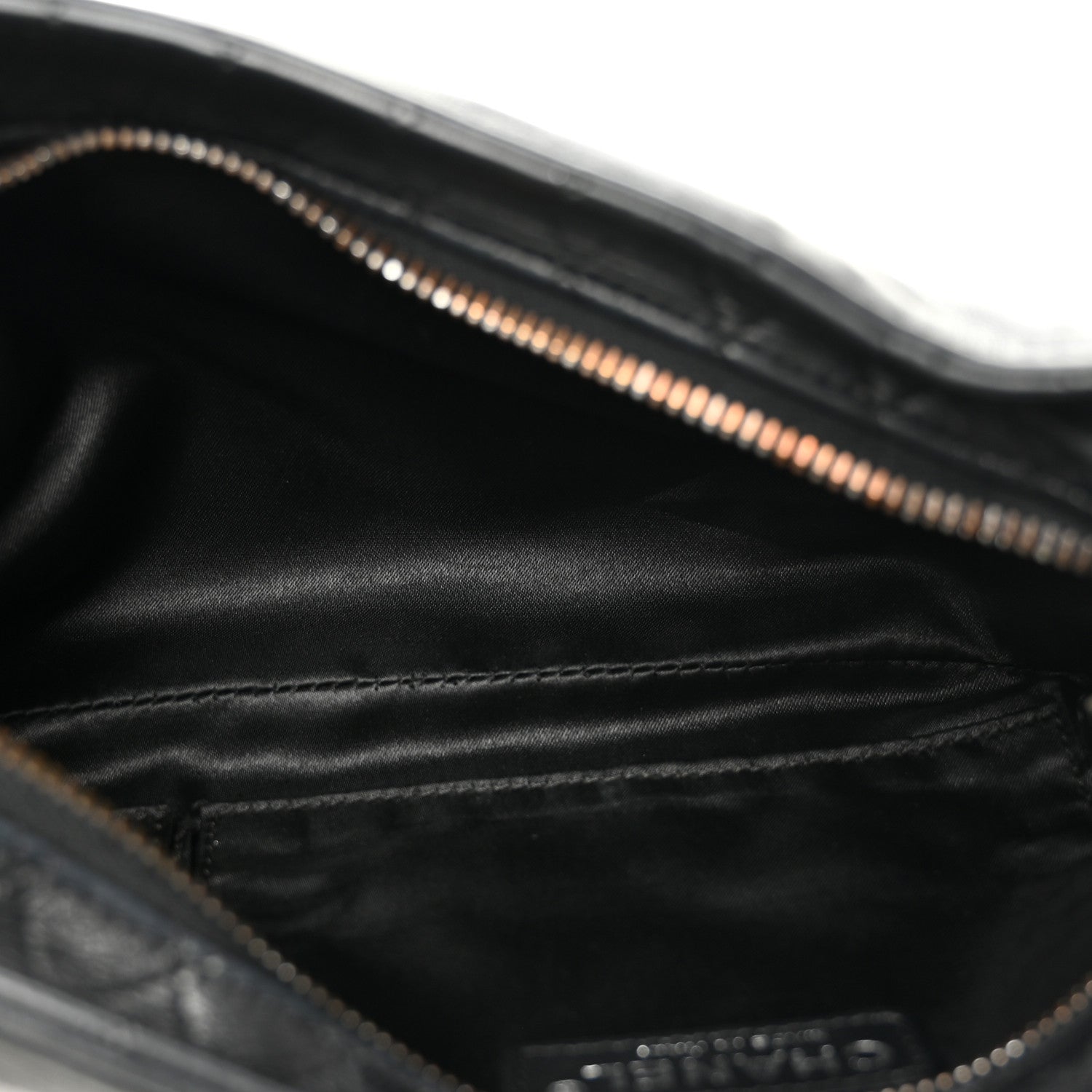 Chanel Lambskin Soft Chain Pochette Black 5 of 10