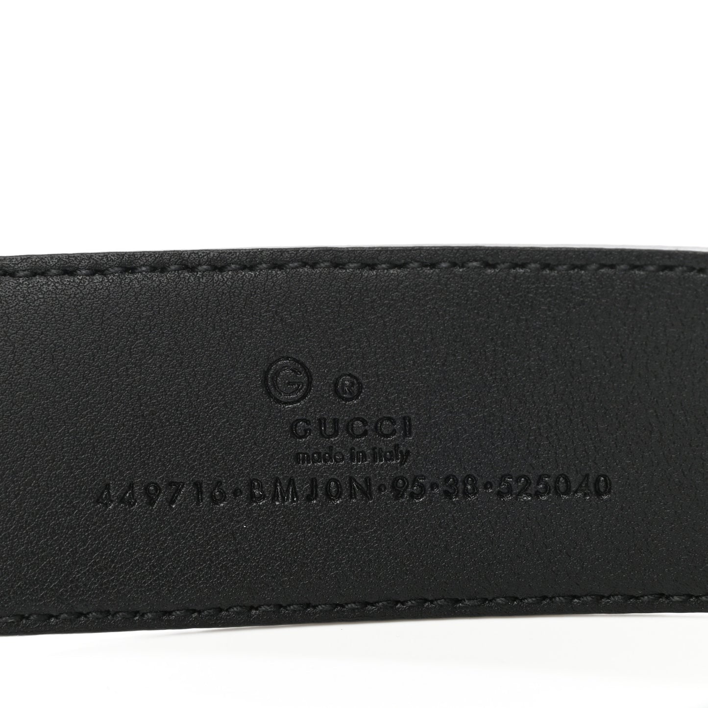 Microguccissima Belt 95 38 Black