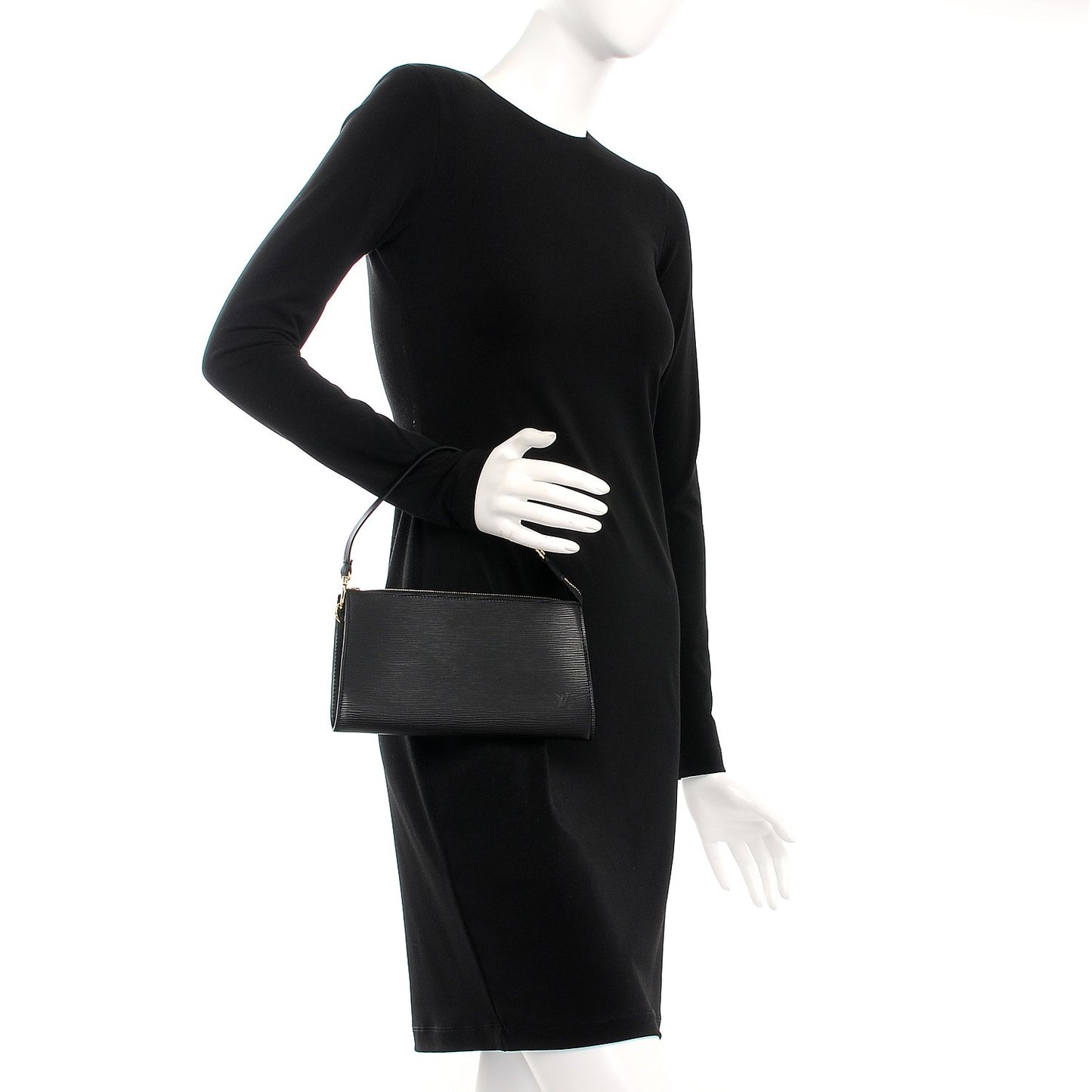 Epi Pochette Accessories 24 Black