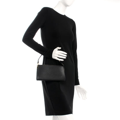 Louis Vuitton Epi Pochette Accessories 24 Black 2 of 8