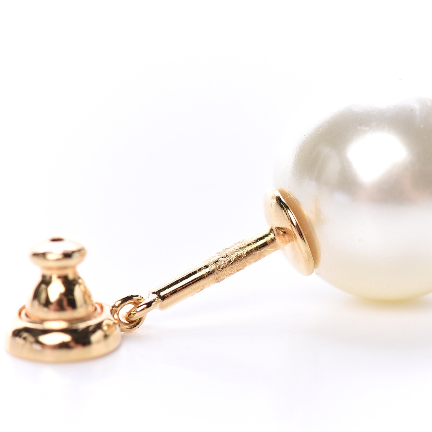 Pearl Crystal My ABCDior Tribales Etoile Earring Gold