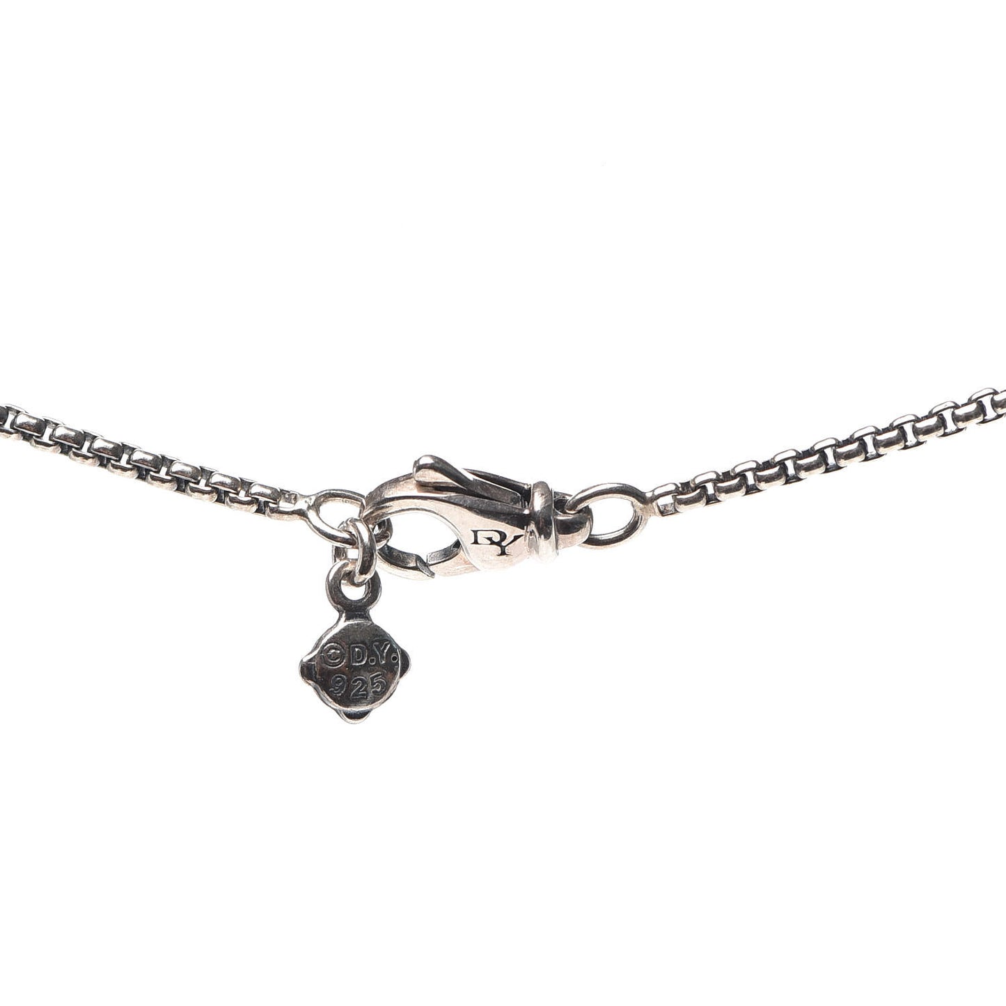Sterling Silver 18K Yellow Gold Diamond Petite Albion Dome Pendant Necklace