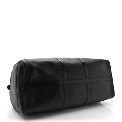Louis Vuitton Epi Keepall 50 Black 4 of 18