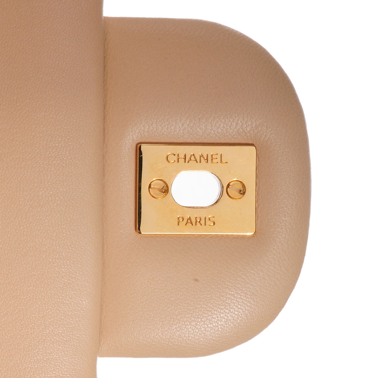 Chanel Lambskin Jumbo Double Flap Beige Clair 6 of 8