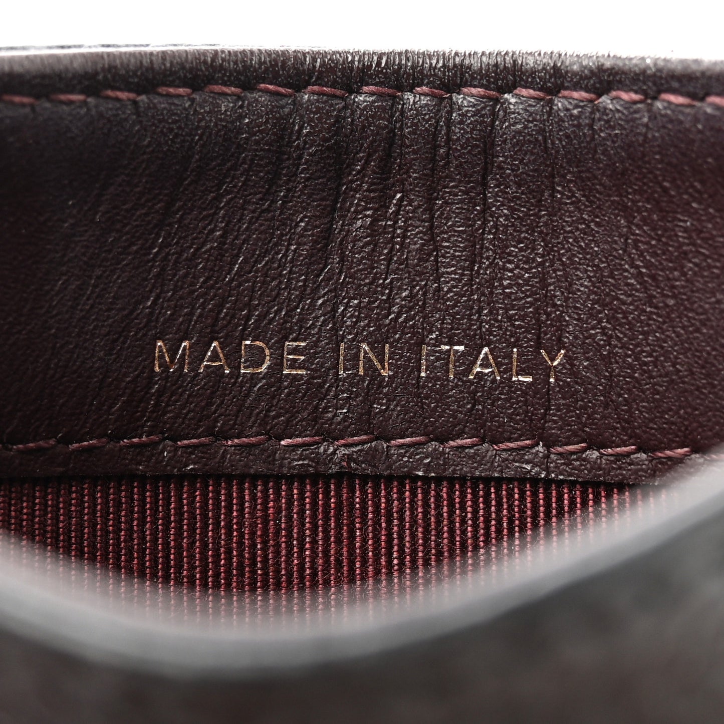 Caviar Quilted Card Holder Black