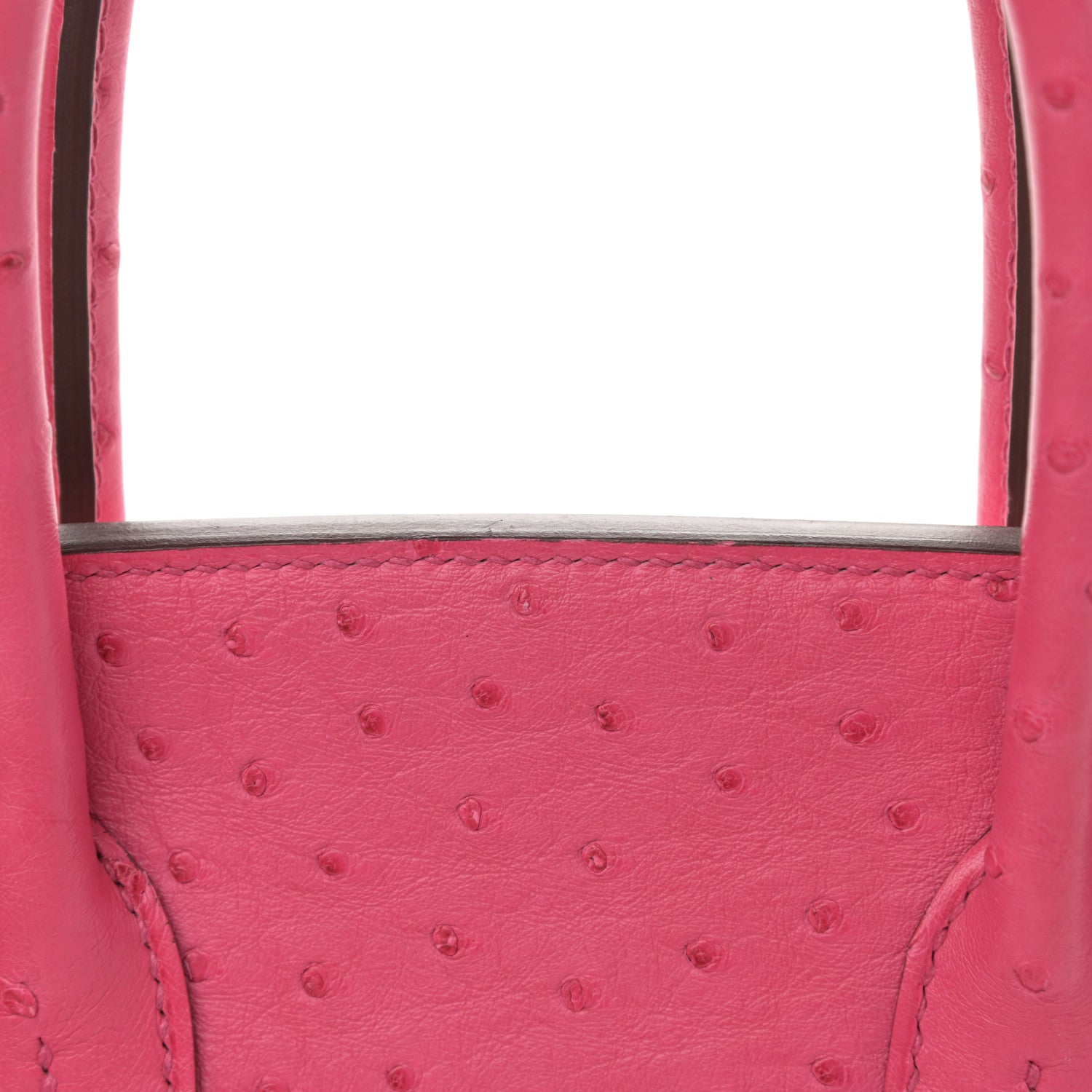 Hermes Ostrich Birkin 30 Rose Tyrien 12 of 12