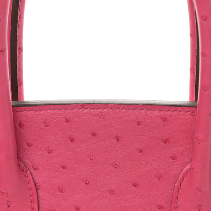Hermes Ostrich Birkin 30 Rose Tyrien 12 of 12