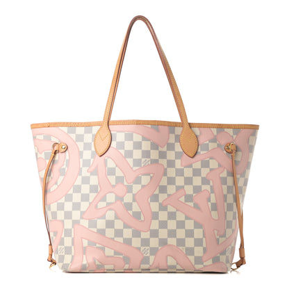 Louis Vuitton Damier Azur Tahitienne Neverfull MM 1 of 18