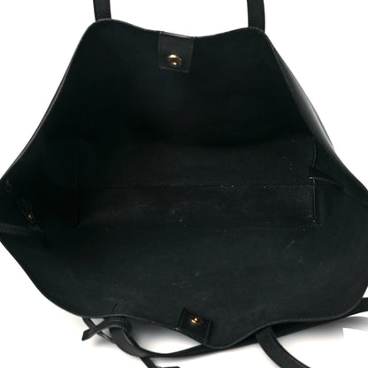 Saint Laurent Calfskin Large Shopping Tote Black 6 of 12
