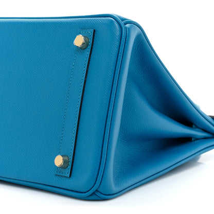 Hermes Epsom Birkin 30 Bleu Zanzibar 6 of 14