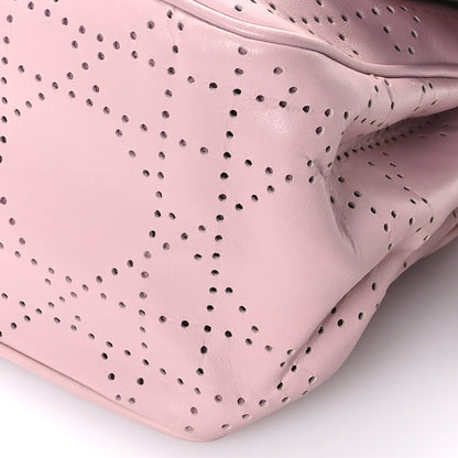 Christian Dior Lambskin Cannage Ruffle New Lock Flap Pink 10 of 11