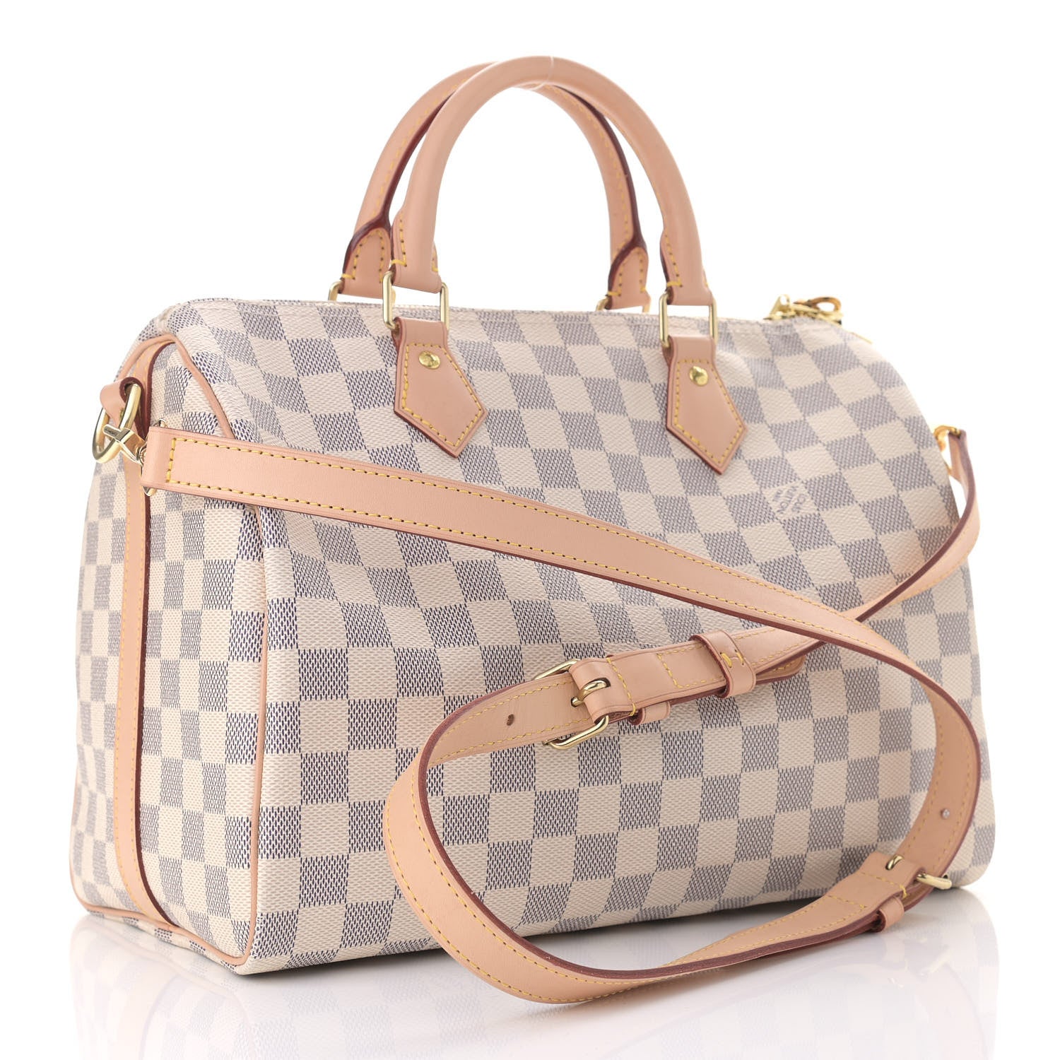 Louis Vuitton Damier Azur Speedy Bandouliere 30 3 of 16