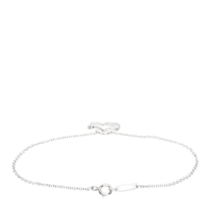 Tiffany Platinum Diamond Paper Flowers Bracelet 3 of 4