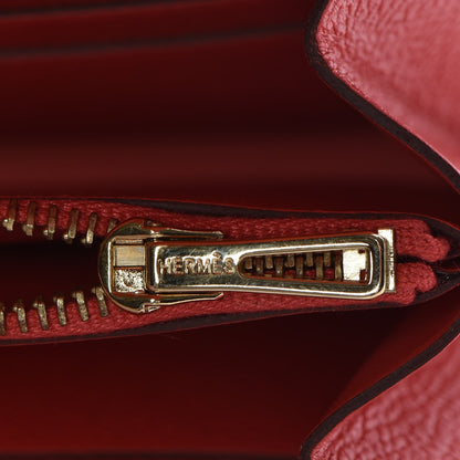 Hermes Epsom Constance Long Wallet Rose Jaipur 9 of 20