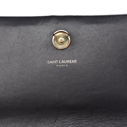 Saint Laurent Calfskin Small Classic Monogram Kate Tassel Satchel Black 7 of 15