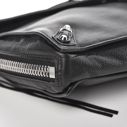 Balenciaga Veau Papier Sight Clutch Black 12 of 14