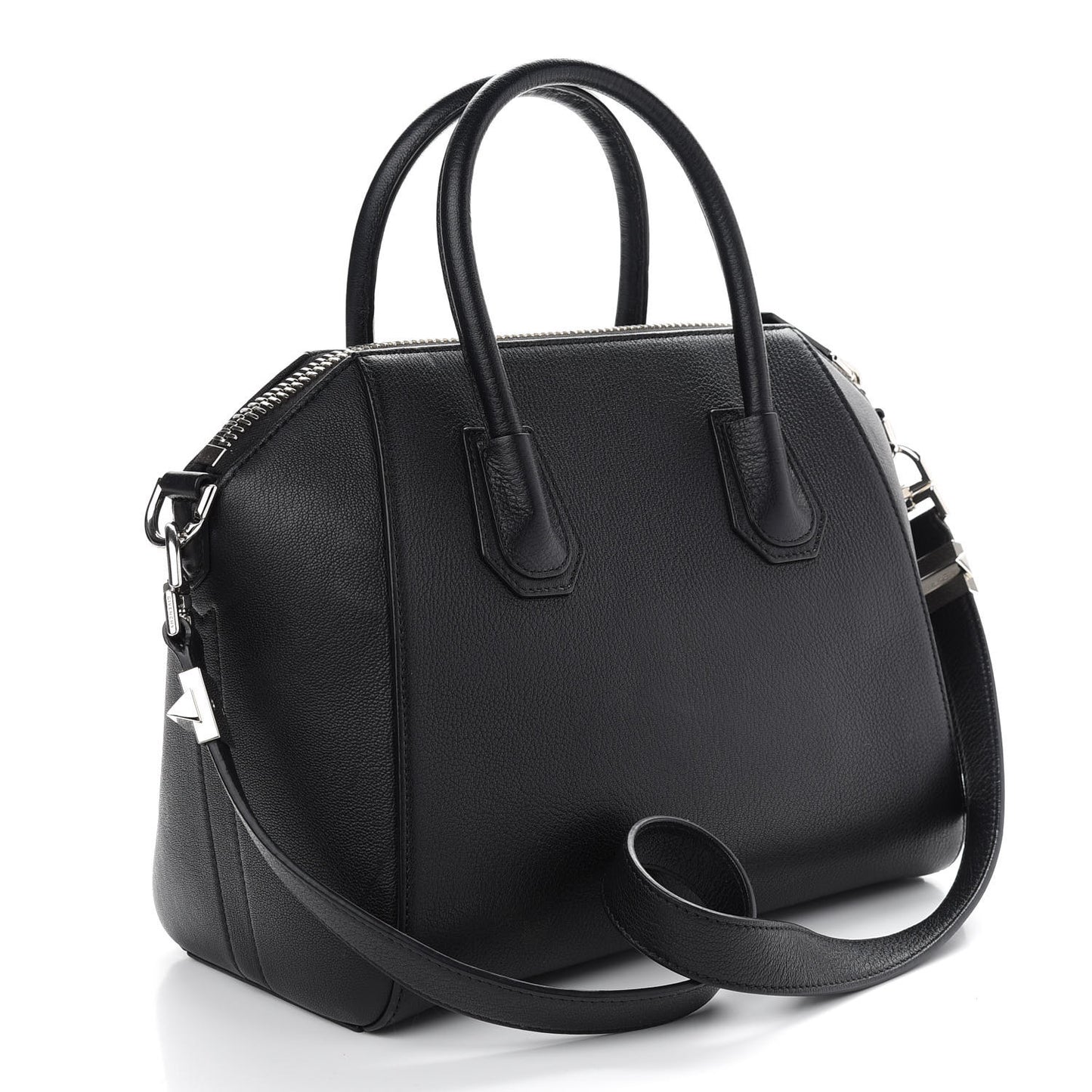 Sugar Goatskin Small Antigona Black