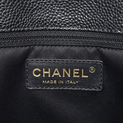 Chanel Caviar Quilted Grand Shopping Tote GST Black 7 of 14