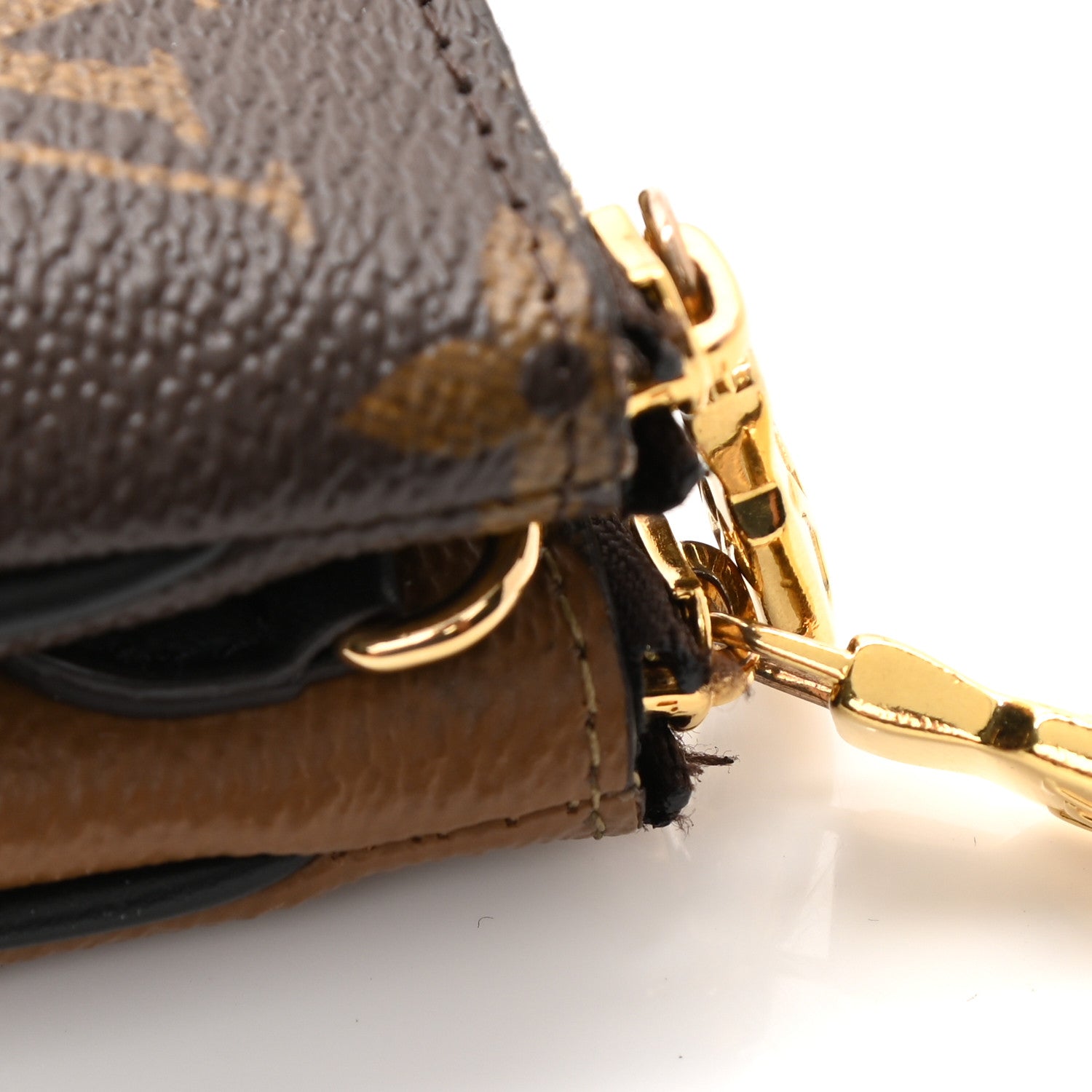Louis Vuitton Reverse Monogram Giant Double Zip Pochette 11 of 12