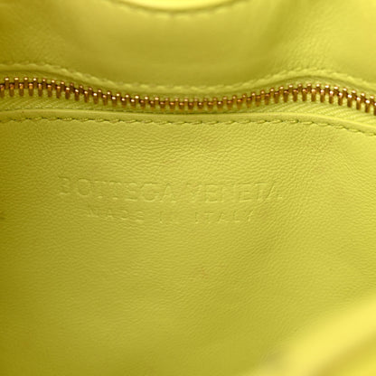 Bottega Veneta Lambskin Maxi Intreccio Padded Chain Cassette Crossbody Bag Seagrass 6 of 13