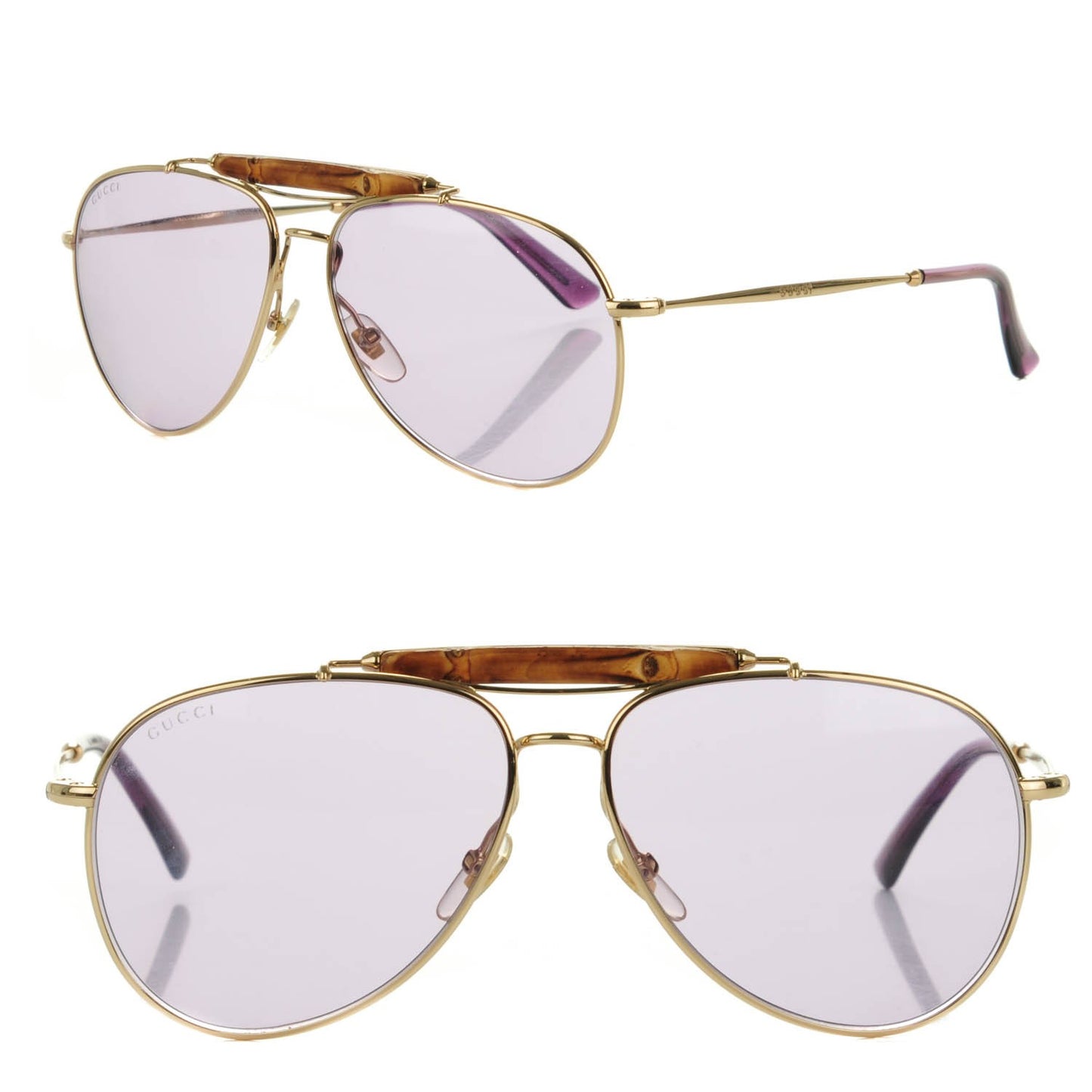 Bamboo Aviator GG 2235/S Sunglasses Gold