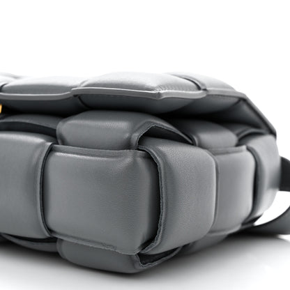 Bottega Veneta Nappa Maxi Intreccio Padded Cassette Crossbody Bag Thunder 10 of 10