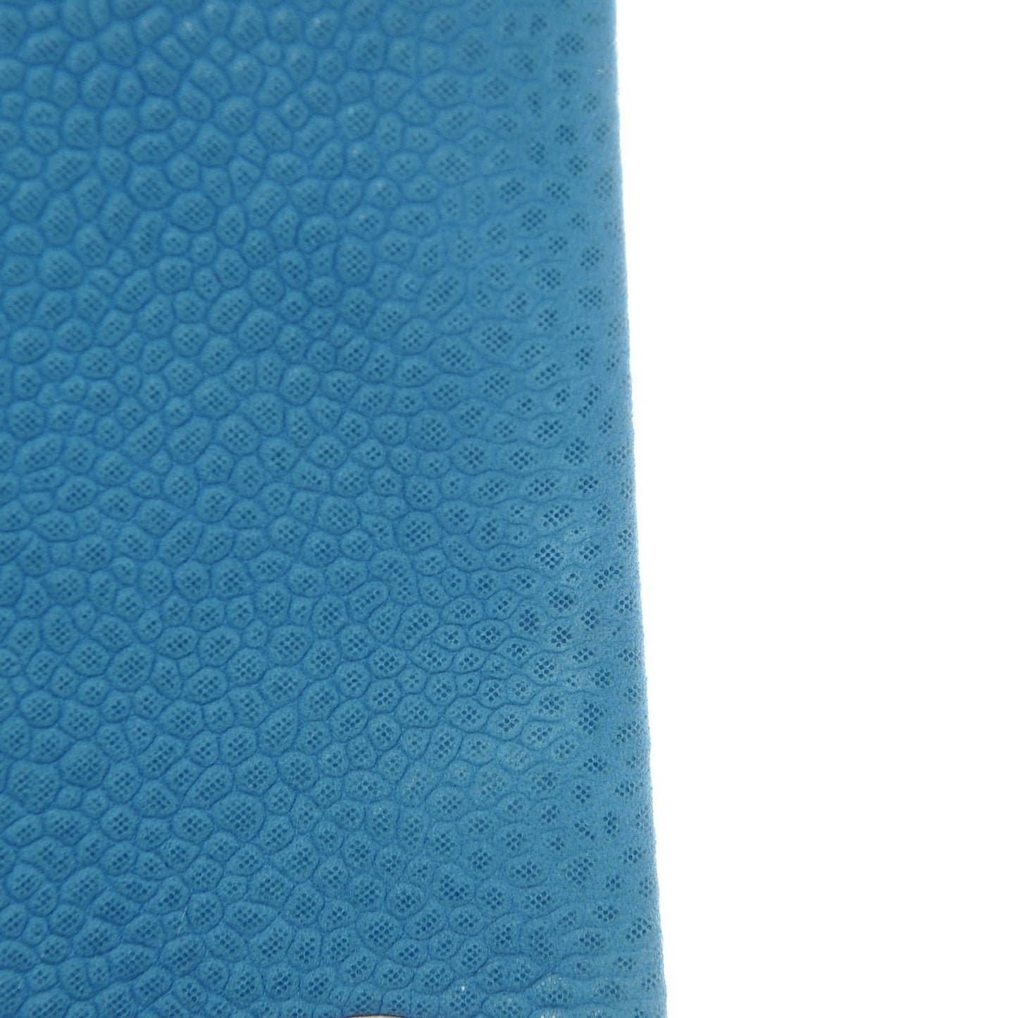 Iridescent Caviar Quilted Mini Square Flap Blue