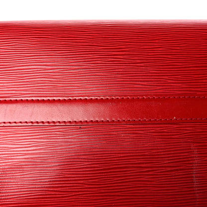 Louis Vuitton Epi Speedy 30 Castillan Red 16 of 18