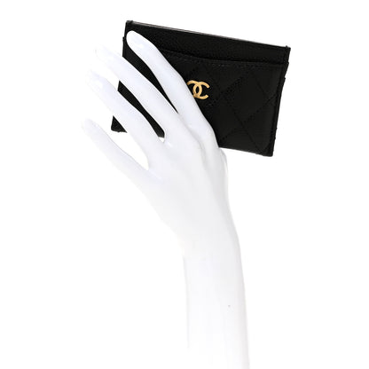 Chanel Caviar Quilted Card Holder Black 2 of 8