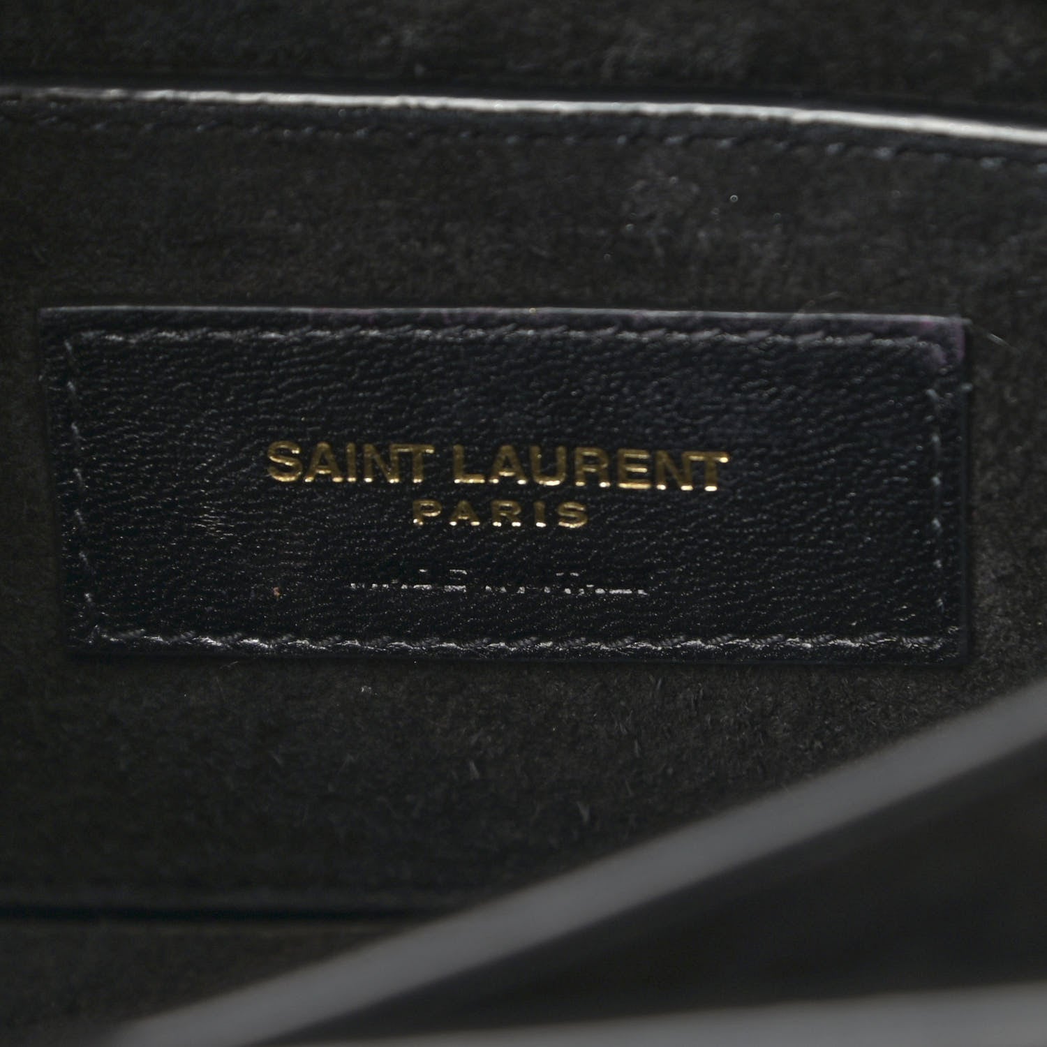 Saint Laurent Patent Small Monogram Sunset Black 6 of 13