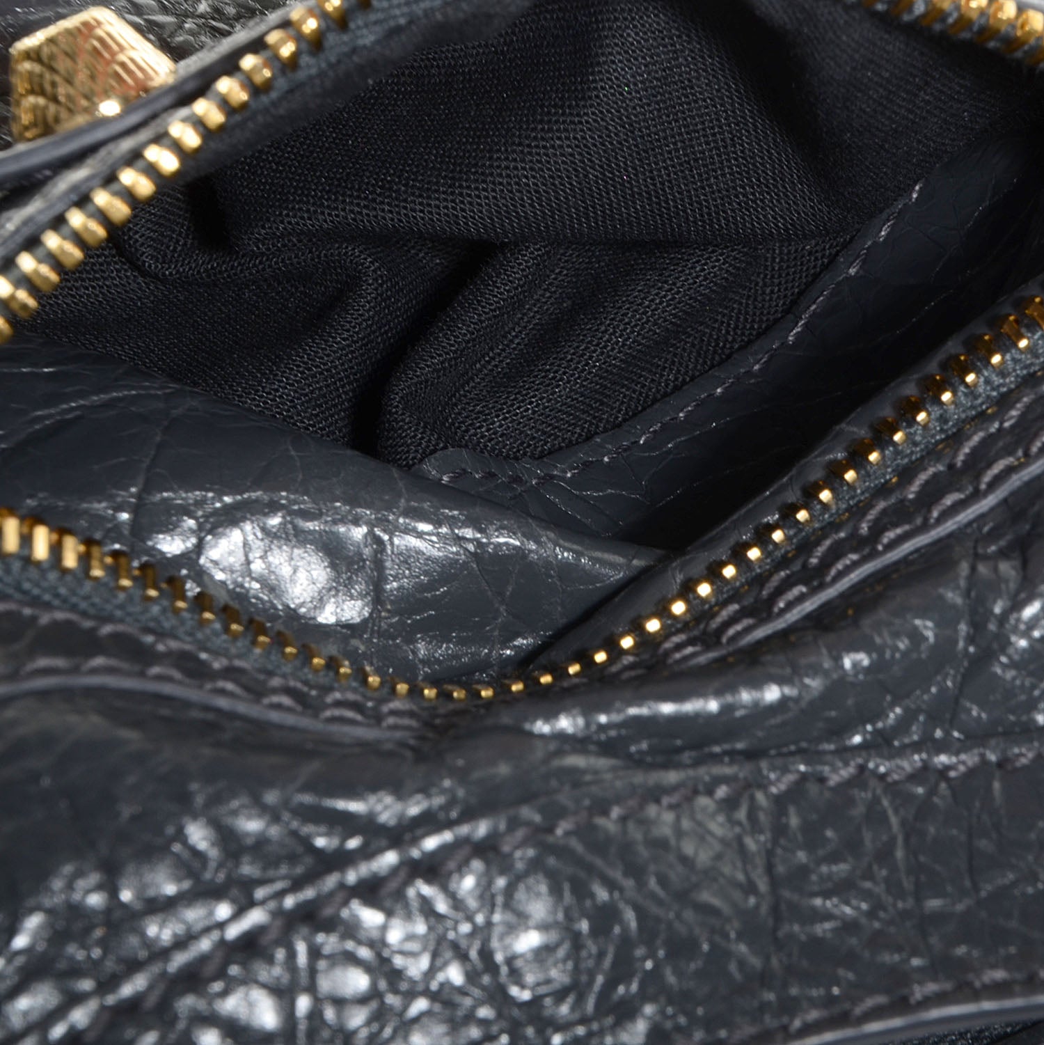 Balenciaga Agneau Giant 12 Gold Hardware Mini City Gris Fossile 10 of 11