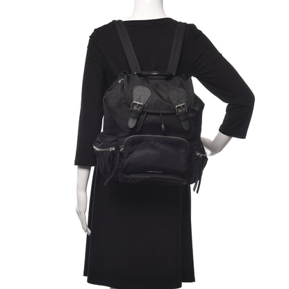 Burberry Nylon Medium Rucksack Backpack Black 2 of 10