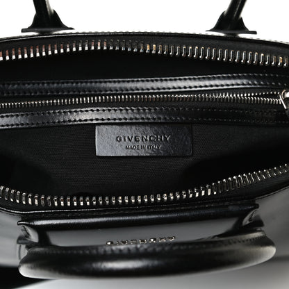 Givenchy Shiny Lord Calfskin Medium Antigona Black 12 of 19