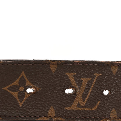 Louis Vuitton Calfskin Monogram 40mm LV Pyramide Belt 100 40 3 of 7