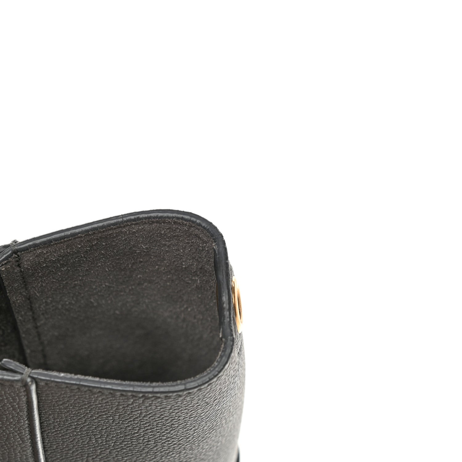 Celine Soft Grained Calfskin Sangle Bucket Bag Grey 14 of 16