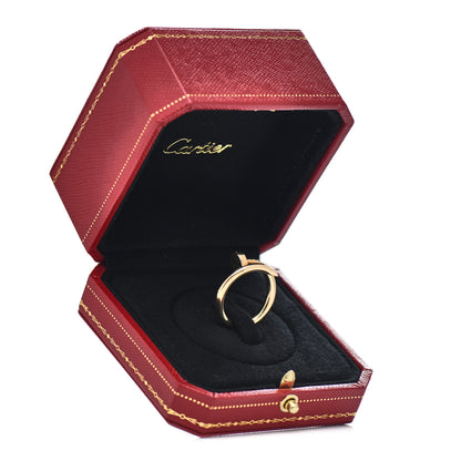 Cartier 18K Yellow Gold Juste Un Clou Ring 55 7.25 5 of 5