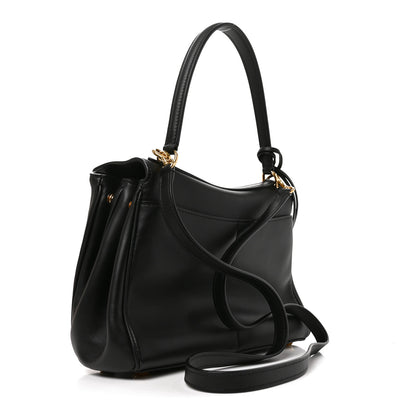 Balenciaga Natural Smooth Calfskin Medium Rodeo Top Handle Handbag Black 3 of 10