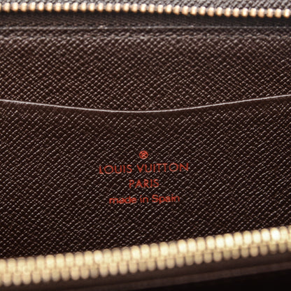 Louis Vuitton Damier Ebene Porte-Monnaie Zippy Wallet 6 of 9